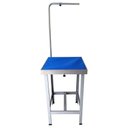 Ver imagem 2 de Mesa de Banho e Tosa Inox AlcaPet 55X55cm Azul APIS-11P