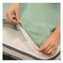 Ver imagem 5 de Capa Protetora de Colchão Hipoalergênico Solteiro Verde Impermeável