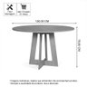 Mesa de Jantar Redonda 120 cm Montreal Noronha - 3