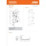 Fechadura Stam 804/11 Externo Inox - 2