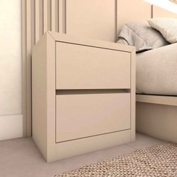 Cabeceira Queen 3,00m e 2 Mesas C/ 2 Gavetas Mdf sob Medida Cor:titânio - 2