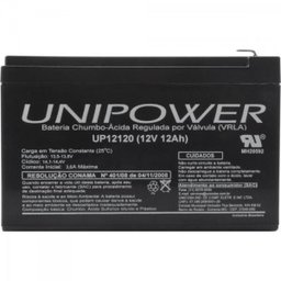 Bateria Estacionaria Selada 12v/12a Vrla Up12120 Unipower - 2