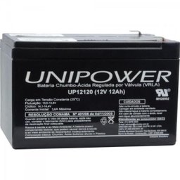 Bateria Estacionaria Selada 12v/12a Vrla Up12120 Unipower - 1