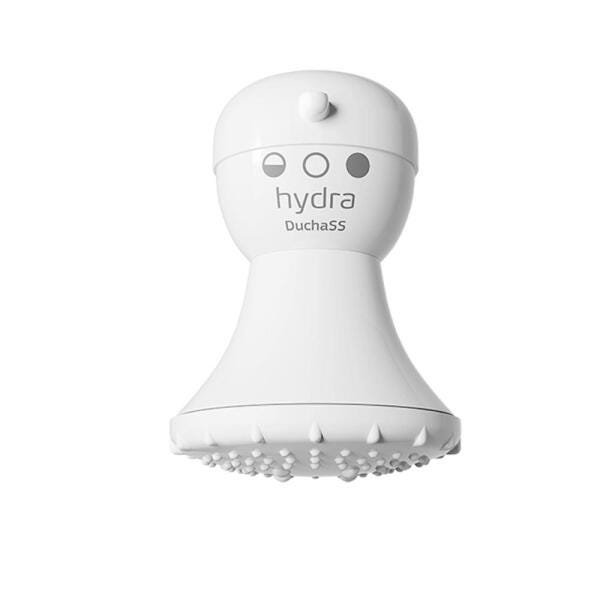 Kit 6 Ducha Elétrica Branca 3 Temperaturas 5.200W x 220V - 1