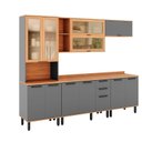 Ver imagem 2 de Cozinha Completa 5 Peças 217cm X 270cm Castanha