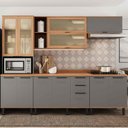 Ver imagem 1 de Cozinha Completa 5 Peças 217cm X 270cm Castanha