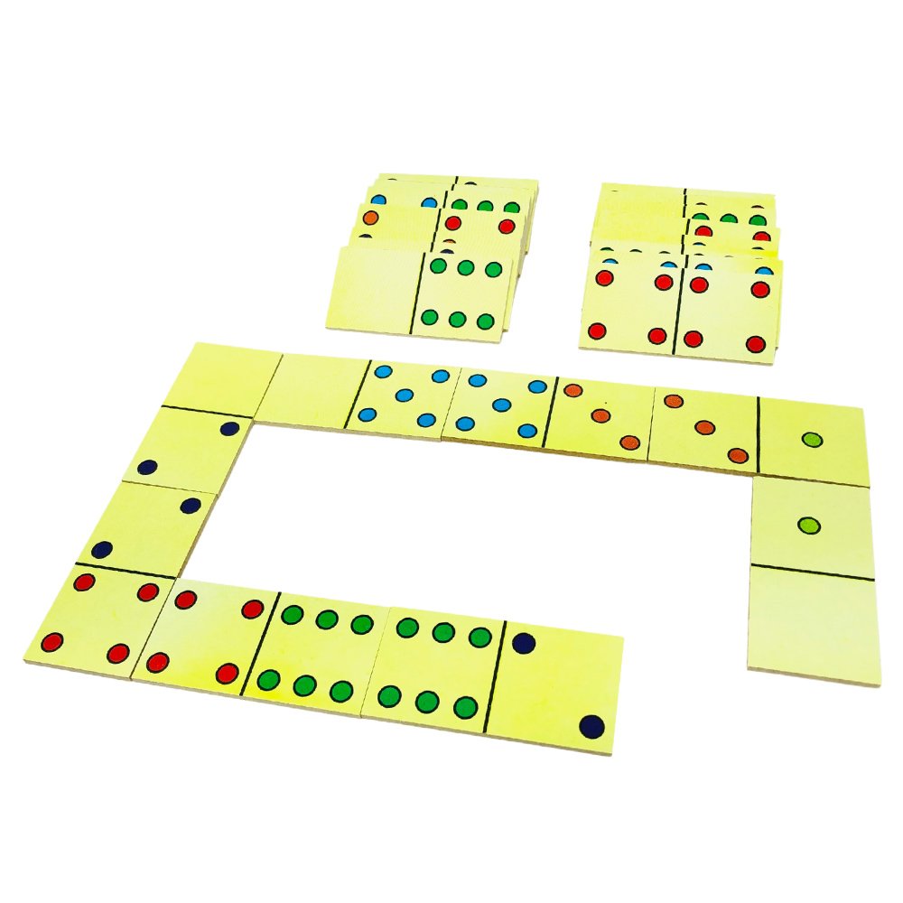 Jogo Educativo de Matemática Pedagógico Dominó Tradicional - Bambinno  Brinquedos