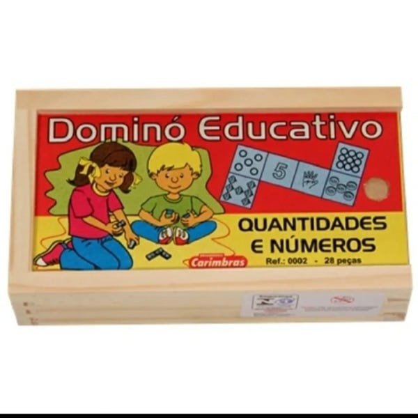 Jogo Educativo de Matemática Dominó de Quantidade e Números - Bambinno -  Brinquedos Educativos e Materiais Pedagógicos