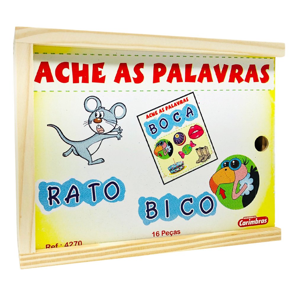 Alfabetização e Letramento Brinquedo Educativo Ache Palavras - 2