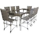 Ver imagem 1 de 8 Cadeiras e Mesa de Jantar Haiti em Alumínio para Cozinha