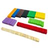 Material Pedagógico Escala Cuisenaire Individual 62 Peças - 3