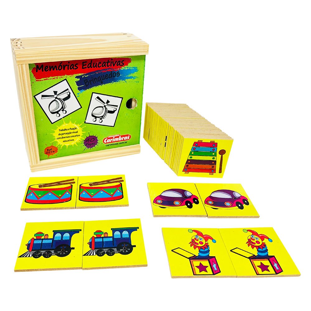 Jogo Educativo da Memória de Silabas Alfabetização Infantil - Bambinno -  Brinquedos Educativos e Materiais Pedagógicos