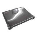 Ver imagem 2 de Tampa Fogão a Lenha Artesanal Inox 29 x 23cm - Volpato