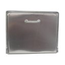 Ver imagem 1 de Tampa Fogão a Lenha Artesanal Inox 29 x 23cm - Volpato