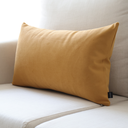 Ver imagem 3 de Almofada em Veludo Caramelo Retangular:Completa
