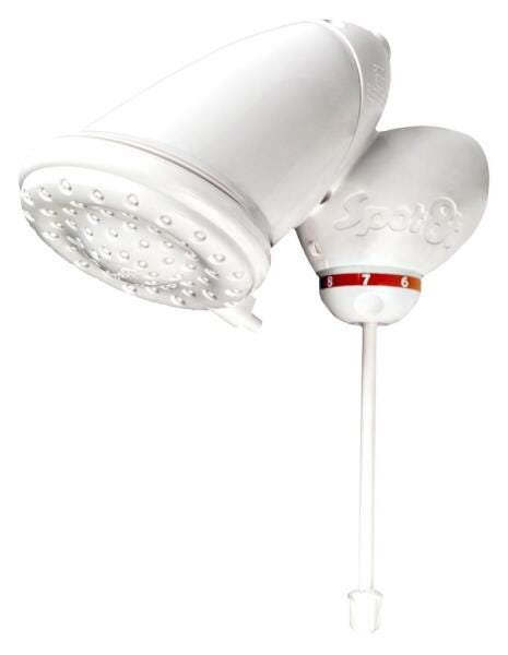 Kit 3 Ducha Elétrica Spot-8T 6800w Bra. Haste Regulável 220v - 2