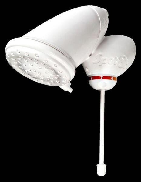Kit 2 Ducha Elétrica Spot-8T 6800w Bra. Haste Regulável 220v - 3