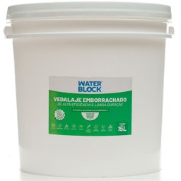 Impermeabilizante Emborrachado 15l Vedalaje Ultra Rápido Water Block - 1