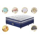 Ver imagem 3 de Cama Box Casal + Colchão de Molas Ensacadas D33 Cama Inbox Select Firme 138x188x71