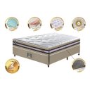 Ver imagem 3 de Cama Box Casal + Colchão de Molas Ensacadas D33 Cama Inbox Select Firme 138x188x71