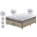 Ver imagem 2 de Cama Box Casal + Colchão de Molas Ensacadas D33 Cama Inbox Select Firme 138x188x71