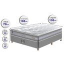 Ver imagem 2 de Cama Box Casal + Colchão de Molas Ensacadas D33 Cama Inbox Select Firme 138x188x70