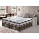 Ver imagem 1 de Cama Box Queen + Colchão de Molas Ensacadas D33 Cama Inbox Select Firme 158x198x70