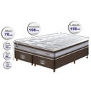 Ver imagem 2 de Cama Box Queen + Colchão de Molas Ensacadas D33 Cama Inbox Select Firme 158x198x70