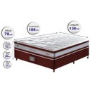 Ver imagem 2 de Cama Box Casal + Colchão de Molas Ensacadas D33 Cama Inbox Select Firme 138x188x70