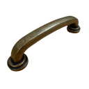 Ver imagem 1 de Puxador De Gaveta Vintage Colonial Retrô Latao Maciço Bronze
