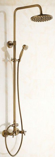 Chuveiro Ducha Misturador Banheira Vintage Bronze Q/F - 2