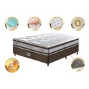 Ver imagem 3 de Cama Box Casal + Colchão de Molas Ensacadas D33 Cama Inbox Select Firme 138x188x70