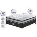 Ver imagem 2 de Cama Box Casal + Colchão de Molas Ensacadas D33 Cama Inbox Select Firme 138x188x70