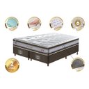 Ver imagem 3 de Cama Box Super King + Colchão de Molas Ensacadas D33 Cama Inbox Select Firme 193x203x71