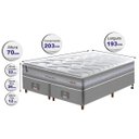 Ver imagem 2 de Cama Box Super King + Colchão de Molas Ensacadas D33 Cama Inbox Select Firme 193x203x70