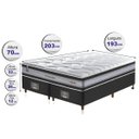 Ver imagem 2 de Cama Box Super King + Colchão de Molas Ensacadas D33 Cama Inbox Select Firme 193x203x71