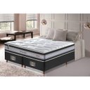 Ver imagem 1 de Cama Box Super King + Colchão de Molas Ensacadas D33 Cama Inbox Select Firme 193x203x71