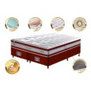 Ver imagem 3 de Cama Box Super King + Colchão de Molas Ensacadas D33 Cama Inbox Select Firme 193x203x71
