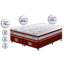 Ver imagem 2 de Cama Box Super King + Colchão de Molas Ensacadas D33 Cama Inbox Select Firme 193x203x71