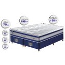 Ver imagem 2 de Cama Box Queen + Colchão de Molas Ensacadas D33 Cama Inbox Select Firme 158x198x71