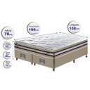 Ver imagem 2 de Cama Box Queen + Colchão de Molas Ensacadas D33 Cama Inbox Select Firme 158x198x71