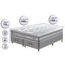Ver imagem 2 de Cama Box Queen + Colchão de Molas Ensacadas D33 Cama Inbox Select Firme 158x198x70