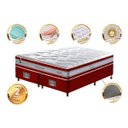 Ver imagem 3 de Cama Box Queen + Colchão de Molas Ensacadas D33 Cama Inbox Select Firme 158x198x71