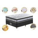 Ver imagem 3 de Cama Box Solteiro + Colchão de Molas Ensacadas D33 Cama Inbox Select Firme 88x188x71