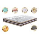 Ver imagem 3 de Colchão Queen de Molas Ensacadas D33 Cama Inbox Select Firme 158x198x32 Bege