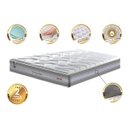 Ver imagem 3 de Colchão Queen de Molas Ensacadas D33 Cama Inbox Select Firme 158x198x32 Cinza