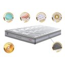 Ver imagem 3 de Colchão King de Molas Ensacadas D33 Cama Inbox Select Firme 193x203x32 Cinza