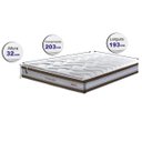 Ver imagem 2 de Colchão King de Molas Ensacadas D33 Cama Inbox Select Firme 193x203x32 Café