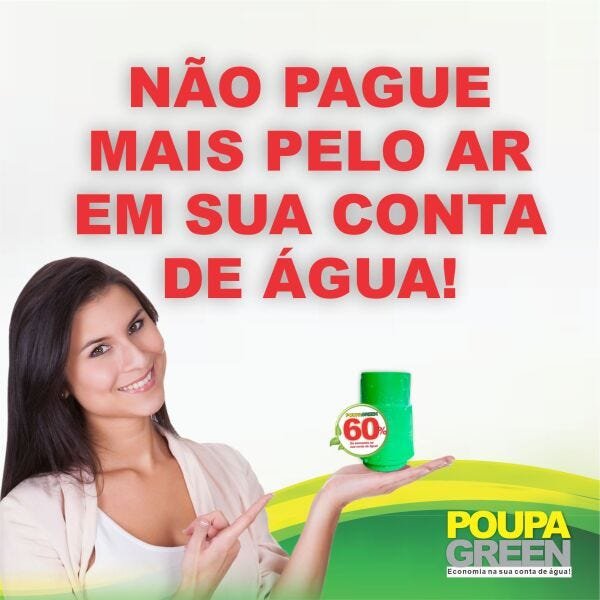 Kit 4 Bloqueador De Ar Hidrômetro Redutor D Conta PoupaGreen - 2