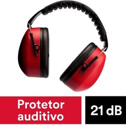 Protetor Abafador de Ruidos Tipo Concha 3m Pomp Muffler 21db - 2